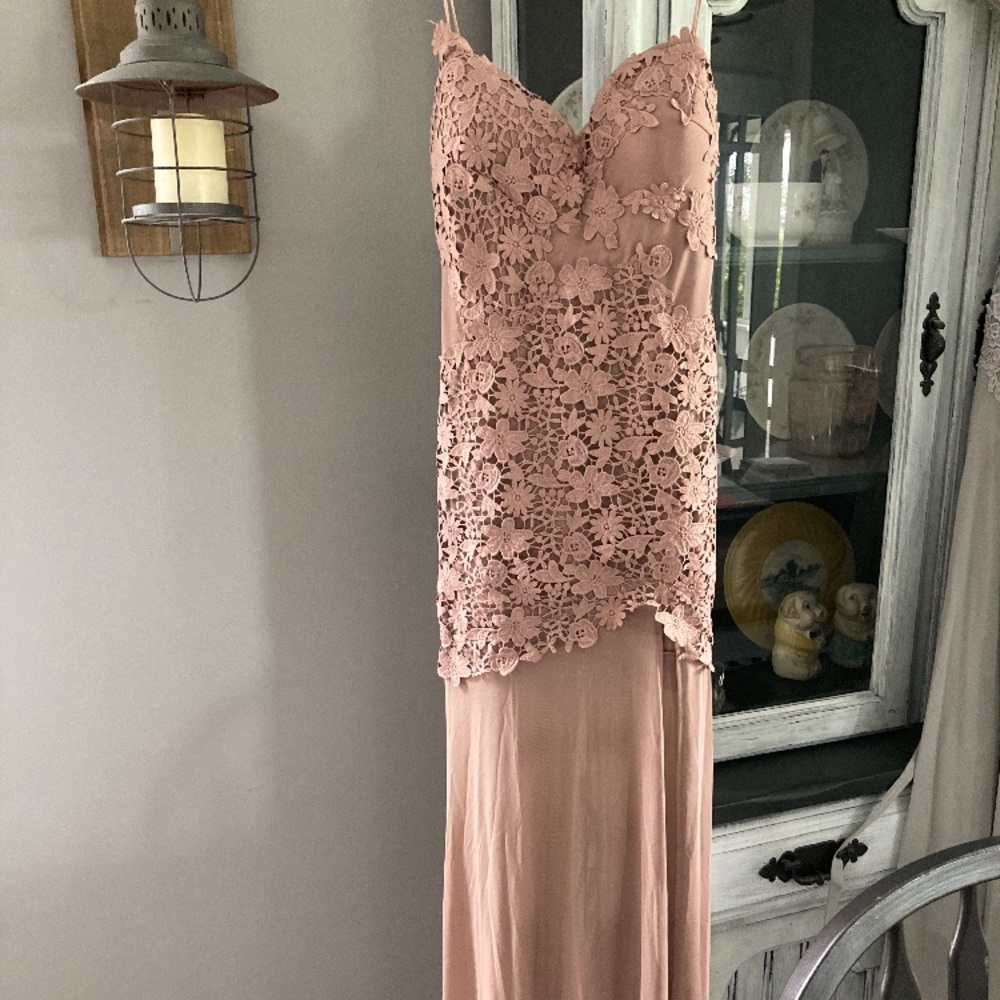 Floor length dress